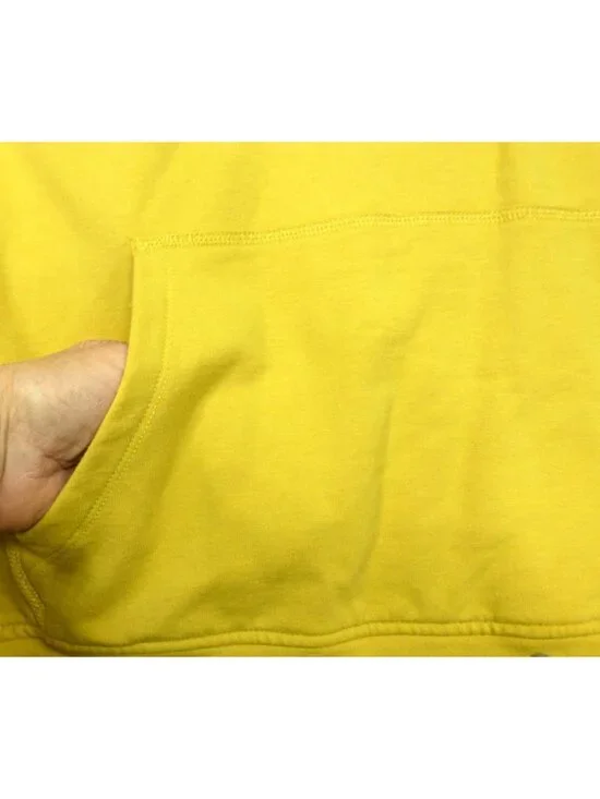 STS Ranchwear Mustard Hoodie With Aztec Print Hood & Buttons Size S Cotton Blend - Picture 7 of 12